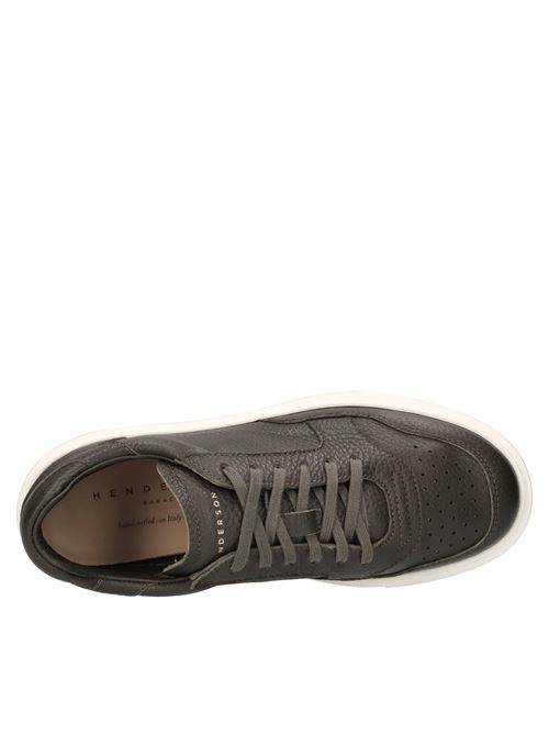 Sneakers in pelle HENDERSON BARACCO | TESEO.8 GRANELLOMILITARE